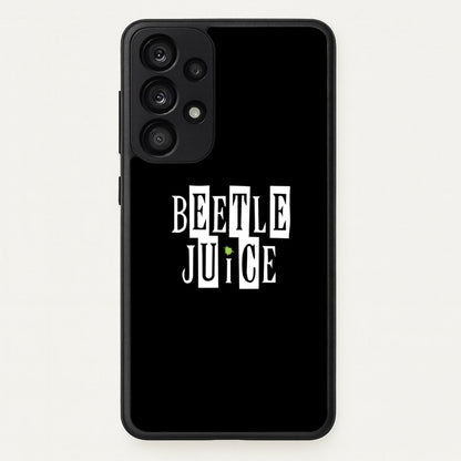 Text - Beetle Halloween  - Halloween Phone Case for Galaxy A53