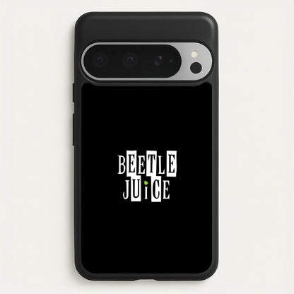 Text - Beetle Halloween  - Halloween Phone Case for Google Pixel 9 Pro XL