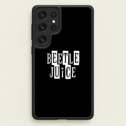 Text - Beetle Halloween  - Halloween Phone Case for Galaxy S22 Ultra