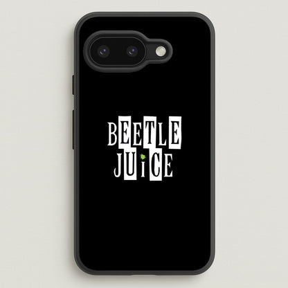 Text - Beetle Halloween  - Halloween Phone Case for Google Pixel 9a