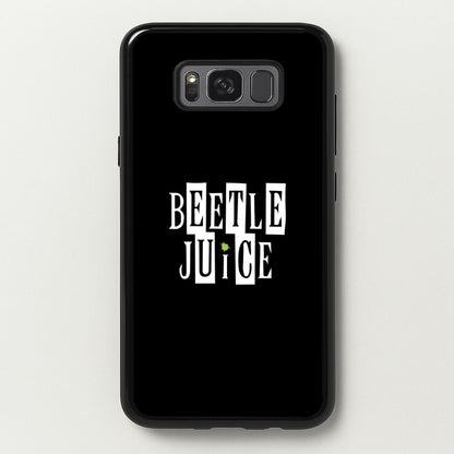 Text - Beetle Halloween  - Halloween Phone Case for Galaxy S8