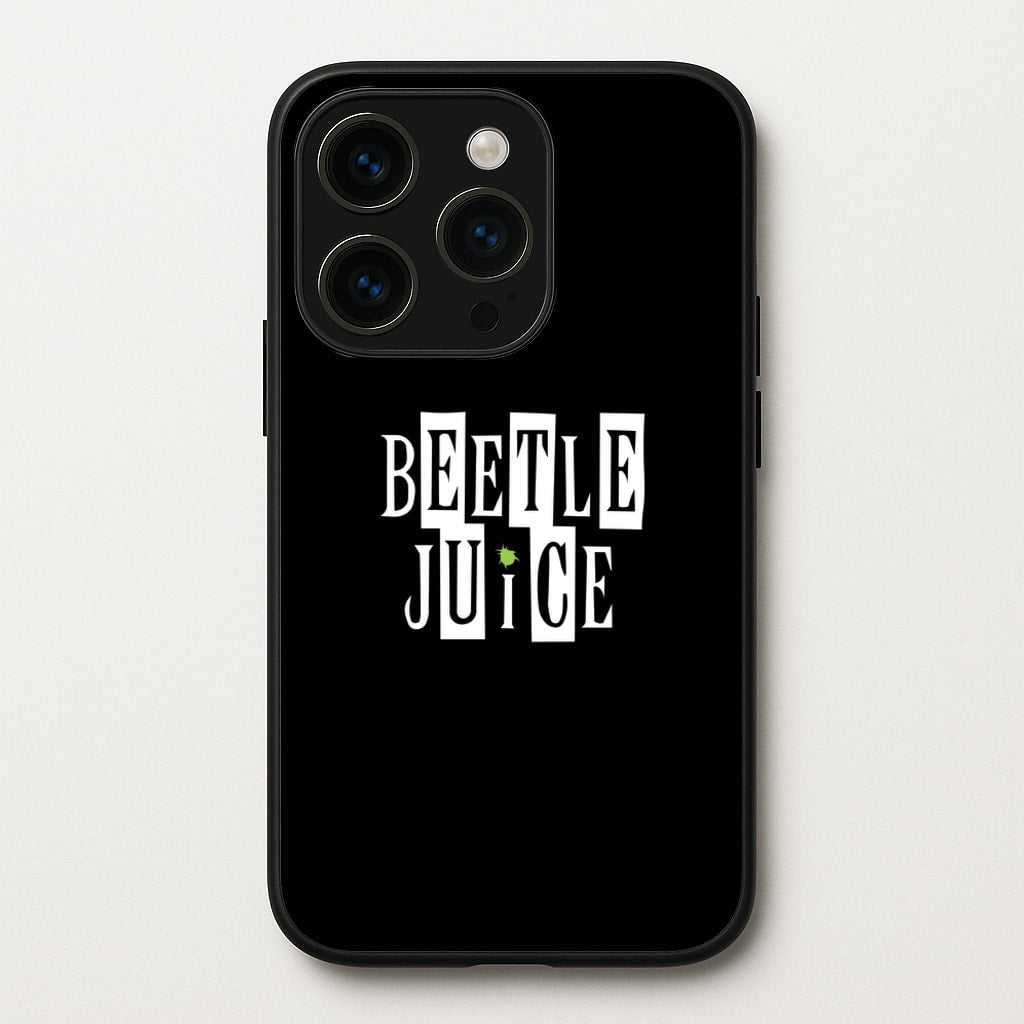 Text - Beetle Halloween  - Halloween Phone Case for iPhone 15 Pro Max