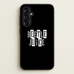 Text - Beetle Halloween  - Halloween Phone Case for Galaxy A54
