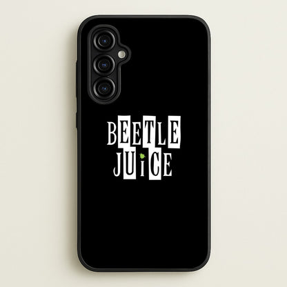 Text - Beetle Halloween  - Halloween Phone Case for Galaxy A54