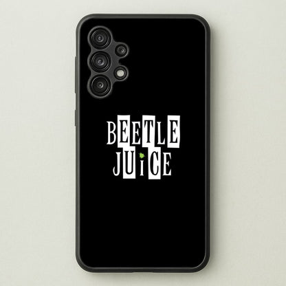Text - Beetle Halloween  - Halloween Phone Case for Galaxy A13
