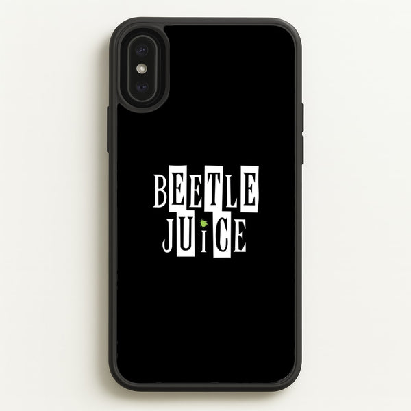 Text - Beetle Halloween  - Halloween Phone Case for iPhone XS Max