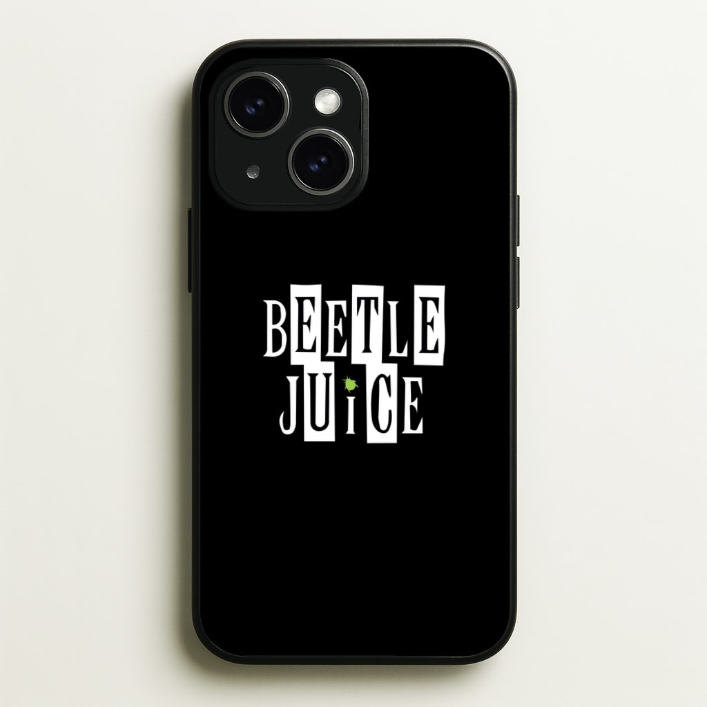 Text - Beetle Halloween  - Halloween Phone Case for iPhone 14