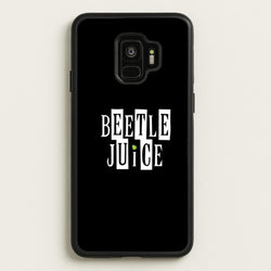 Text - Beetle Halloween  - Halloween Phone Case for Galaxy S9