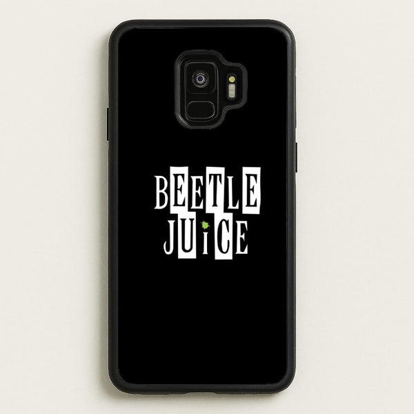Text - Beetle Halloween  - Halloween Phone Case for Galaxy S9