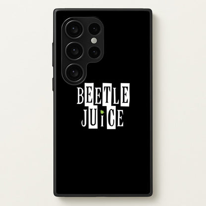 Text - Beetle Halloween  - Halloween Phone Case for Galaxy S24 Ultra