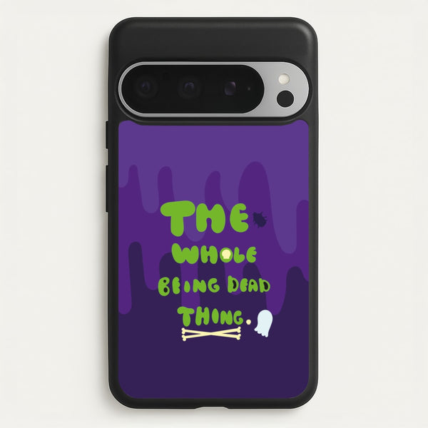 The Whole Being Dead Thing - Beetle Halloween  - Halloween Phone Case for Google Pixel 9 Pro XL