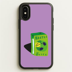 Juice - Beetle Halloween  - Halloween Phone Case for iPhone X / XS