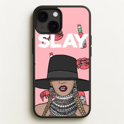 Slay - Queen B Cartoon  - Beyonce Phone Case for iPhone 13