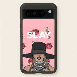 Slay - Queen B Cartoon  - Beyonce Phone Case for Google Pixel 8 Pro