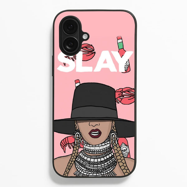 Slay - Queen B Cartoon Phone Case