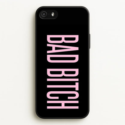 Bad Bitch - Queen B  - Beyonce Phone Case for iPhone 5 / 5s / SE 2016