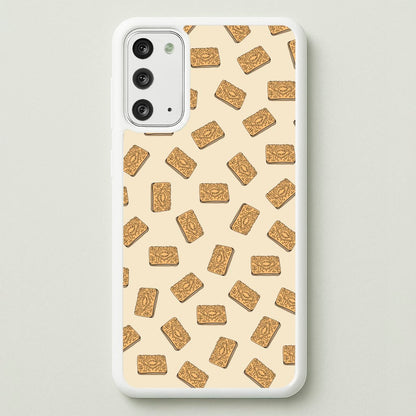 Custard Creams - Biscuits Patterns  - Biscuits Patterns Phone Case for Galaxy Note 20