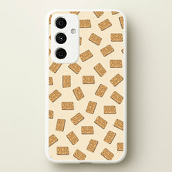 Custard Creams - Biscuits Patterns  - Biscuits Patterns Phone Case for Galaxy A15