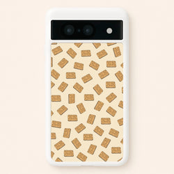 Custard Creams - Biscuits Patterns  - Biscuits Patterns Phone Case for Google Pixel 8