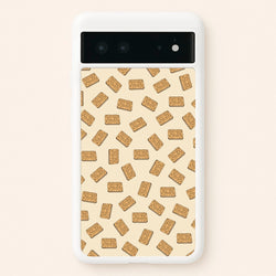 Custard Creams - Biscuits Patterns  - Biscuits Patterns Phone Case for Google Pixel 6