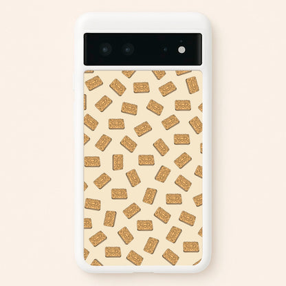 Custard Creams - Biscuits Patterns  - Biscuits Patterns Phone Case for Google Pixel 6