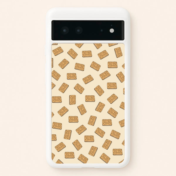 Custard Creams - Biscuits Patterns  - Biscuits Patterns Phone Case for Google Pixel 6
