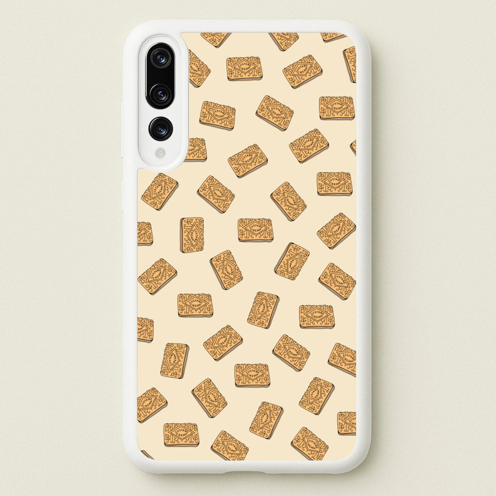 Custard Creams - Biscuits Patterns  - Biscuits Patterns Phone Case for Huawei P20 Pro