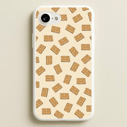 Custard Creams - Biscuits Patterns  - Biscuits Patterns Phone Case for iPhone 16e