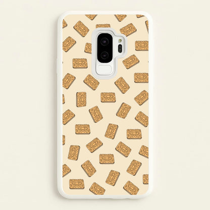 Custard Creams - Biscuits Patterns  - Biscuits Patterns Phone Case for Galaxy S9 Plus