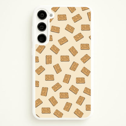 Custard Creams - Biscuits Patterns  - Biscuits Patterns Phone Case for Galaxy S23