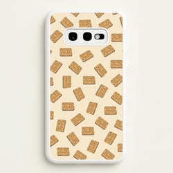 Custard Creams - Biscuits Patterns  - Biscuits Patterns Phone Case for Galaxy S10e