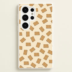 Custard Creams - Biscuits Patterns  - Biscuits Patterns Phone Case for Galaxy S25 Ultra