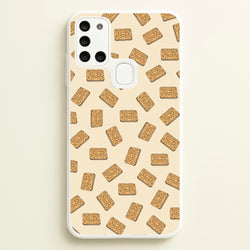 Custard Creams - Biscuits Patterns  - Biscuits Patterns Phone Case for Galaxy A21s