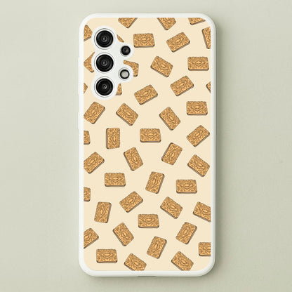 Custard Creams - Biscuits Patterns  - Biscuits Patterns Phone Case for Galaxy A13