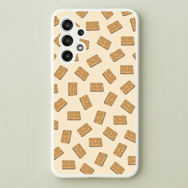 Custard Creams - Biscuits Patterns  - Biscuits Patterns Phone Case for Galaxy A13