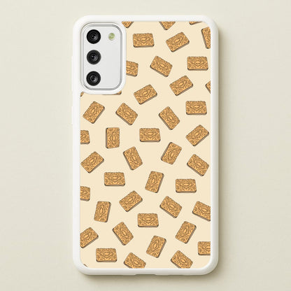 Custard Creams - Biscuits Patterns  - Biscuits Patterns Phone Case for Galaxy A41