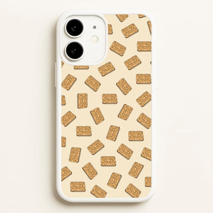 Custard Creams - Biscuits Patterns  - Biscuits Patterns Phone Case for iPhone 11