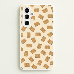 Custard Creams - Biscuits Patterns  - Biscuits Patterns Phone Case for Galaxy A14