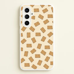Custard Creams - Biscuits Patterns  - Biscuits Patterns Phone Case for Galaxy A16