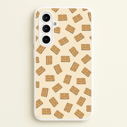 Custard Creams - Biscuits Patterns  - Biscuits Patterns Phone Case for Galaxy A16