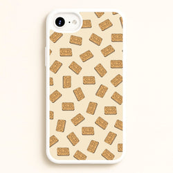 Custard Creams - Biscuits Patterns  - Biscuits Patterns Phone Case for iPhone 6 Plus / 7 Plus / 8 Plus
