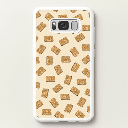 Custard Creams - Biscuits Patterns  - Biscuits Patterns Phone Case for Galaxy S8 Plus