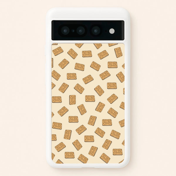 Custard Creams - Biscuits Patterns  - Biscuits Patterns Phone Case for Google Pixel 7 Pro