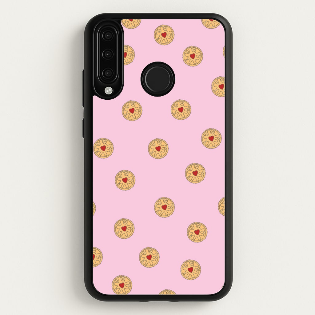 Jammy Doggers - Biscuits Patterns  - Biscuits Patterns Phone Case for Huawei P30 Lite