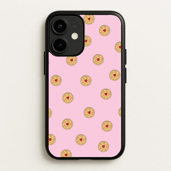 Jammy Doggers - Biscuits Patterns  - Biscuits Patterns Phone Case for iPhone 12 / 12 Pro