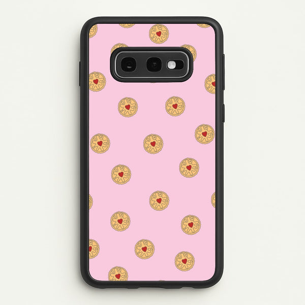 Jammy Doggers - Biscuits Patterns  - Biscuits Patterns Phone Case for Galaxy S10e