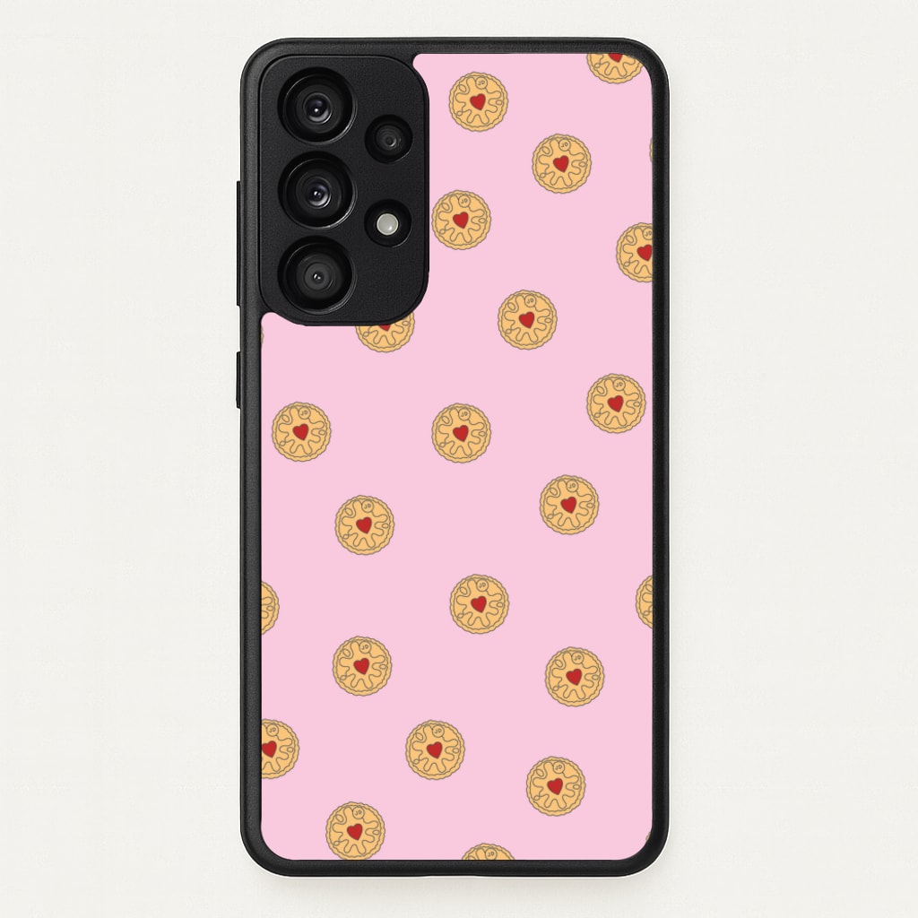 Jammy Doggers - Biscuits Patterns  - Biscuits Patterns Phone Case for Galaxy A33
