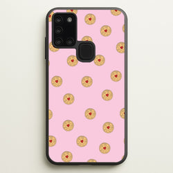 Jammy Doggers - Biscuits Patterns  - Biscuits Patterns Phone Case for Galaxy A21s