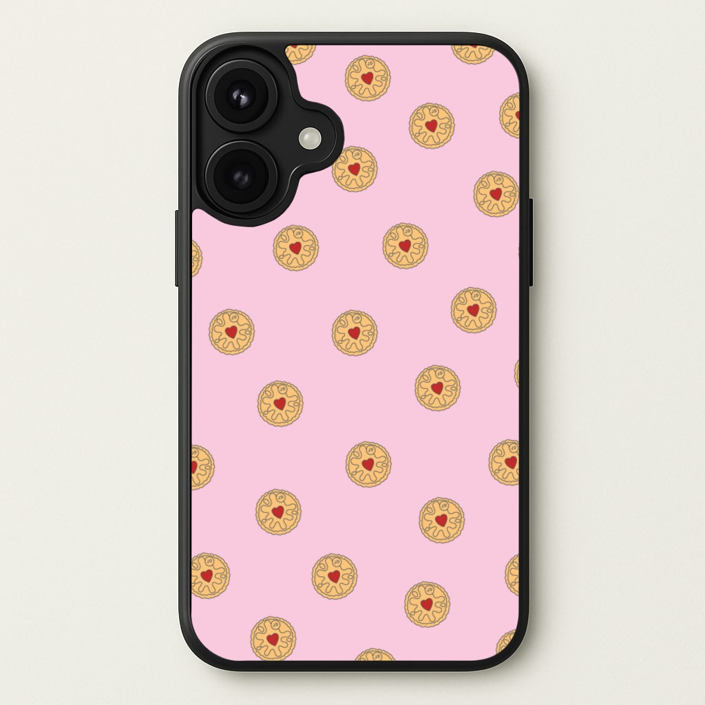 Jammy Doggers - Biscuits Patterns Phone Case