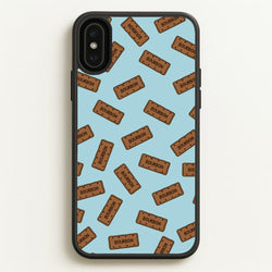 Bourbons - Biscuits Patterns  - Biscuits Patterns Phone Case for iPhone XS Max